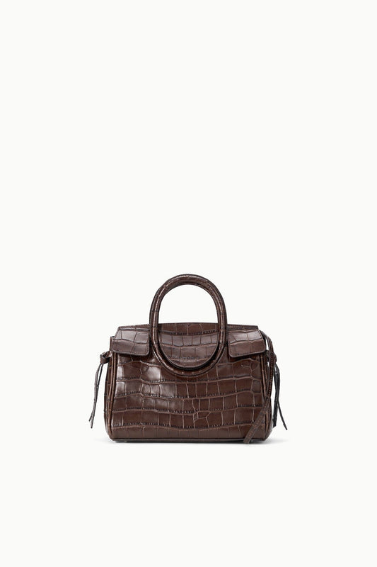Maude Mini Carryall Espresso Croco | STAUD Hot Sale