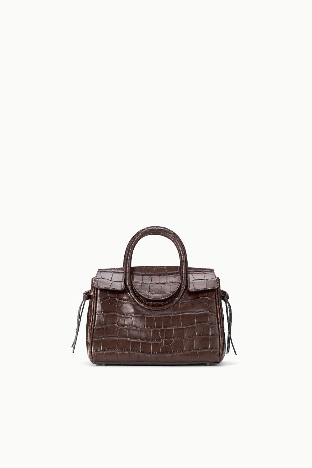 Maude Mini Carryall Espresso Croco | STAUD Hot Sale