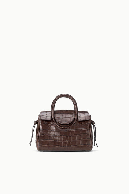 Maude Mini Carryall Espresso Croco | STAUD Hot Sale
