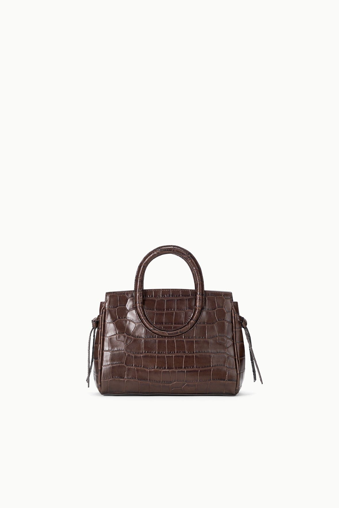 Maude Mini Carryall Espresso Croco | STAUD Hot Sale