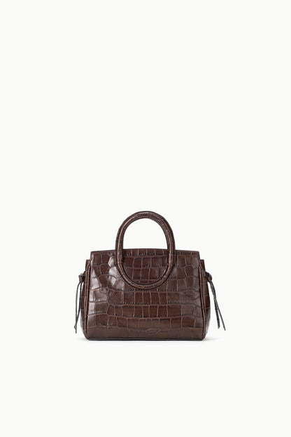 Maude Mini Carryall Espresso Croco | STAUD Hot Sale
