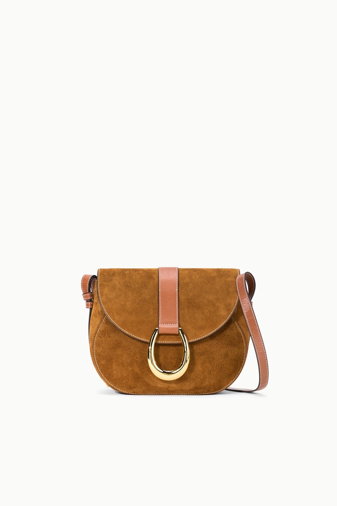 Bella Saddle Bag Tan | STAUD Featured