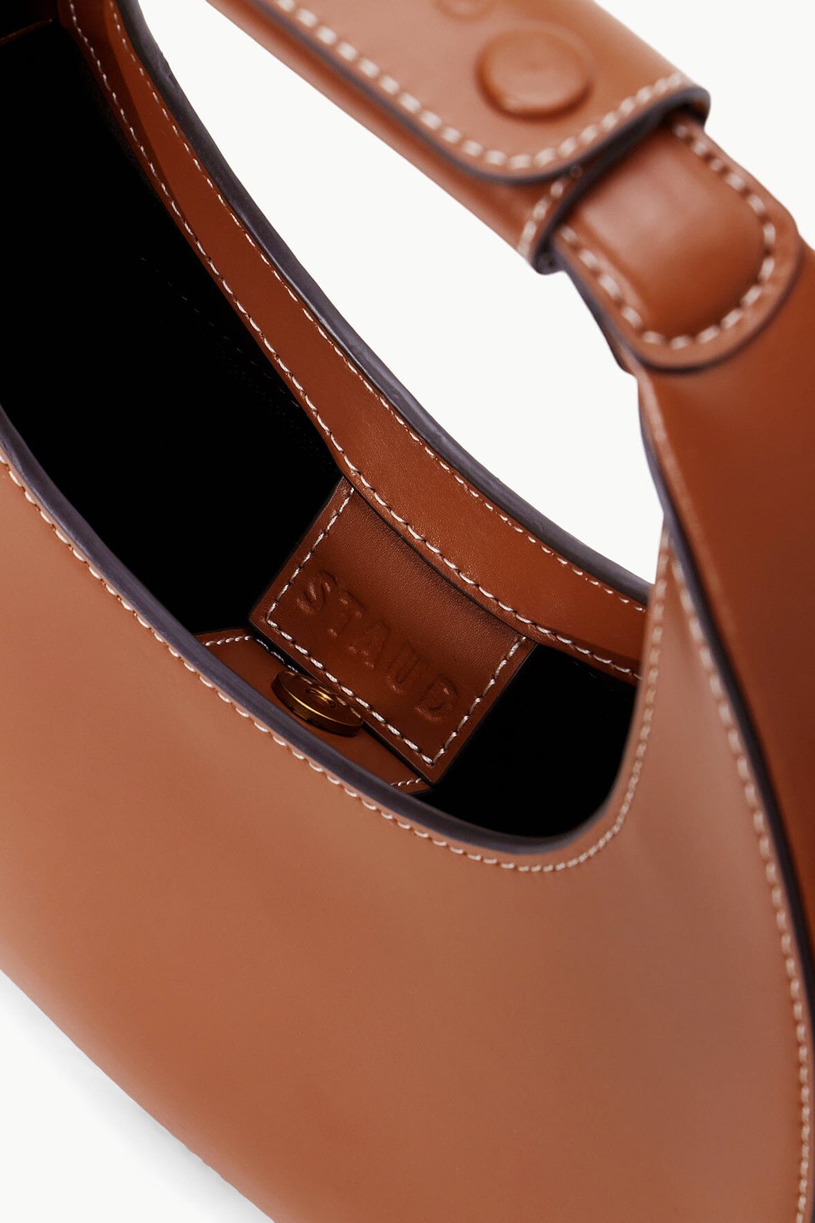 Mini Moon Bag - Tan | STAUD Featured