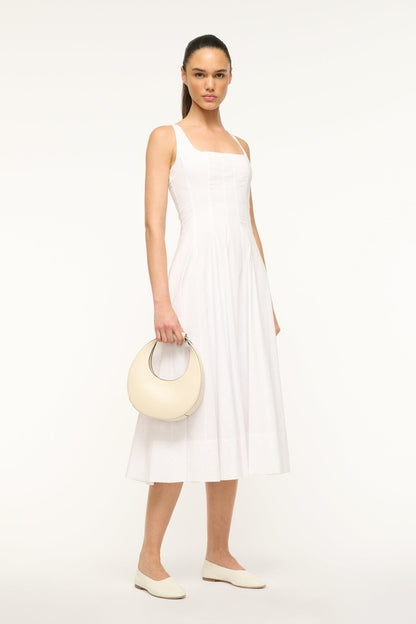 Mini Moon Bag - Cream | STAUD Best Seller