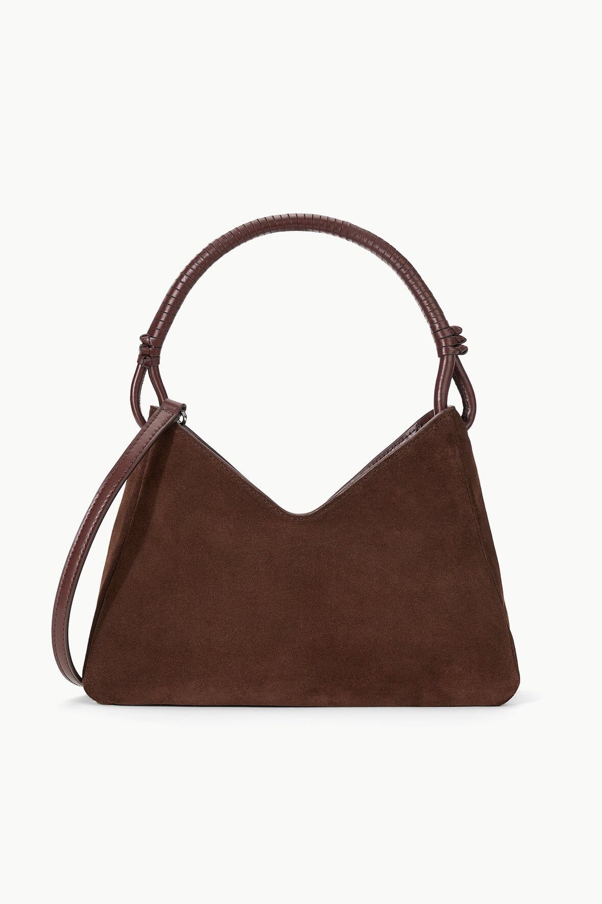 Valerie Shoulder Bag Mahogany | STAUD Sale