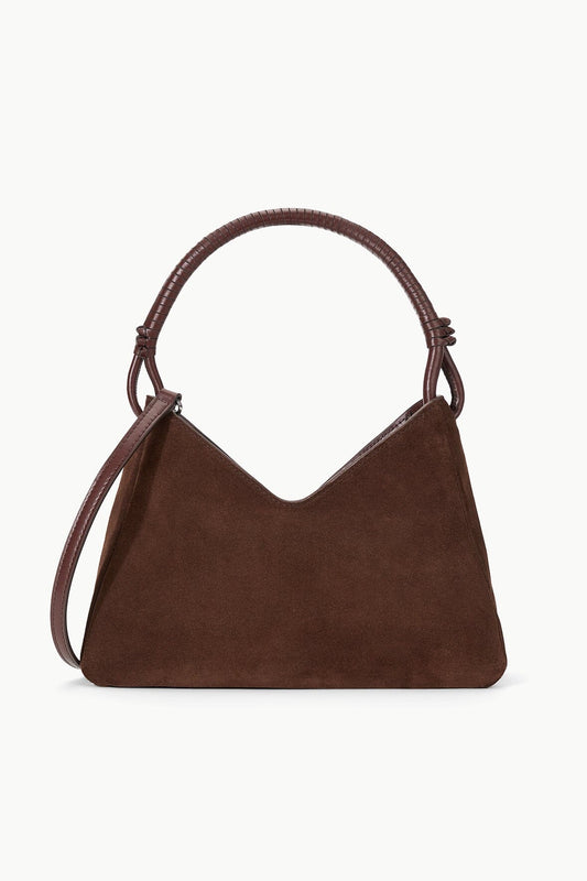 Valerie Shoulder Bag Mahogany | STAUD Sale
