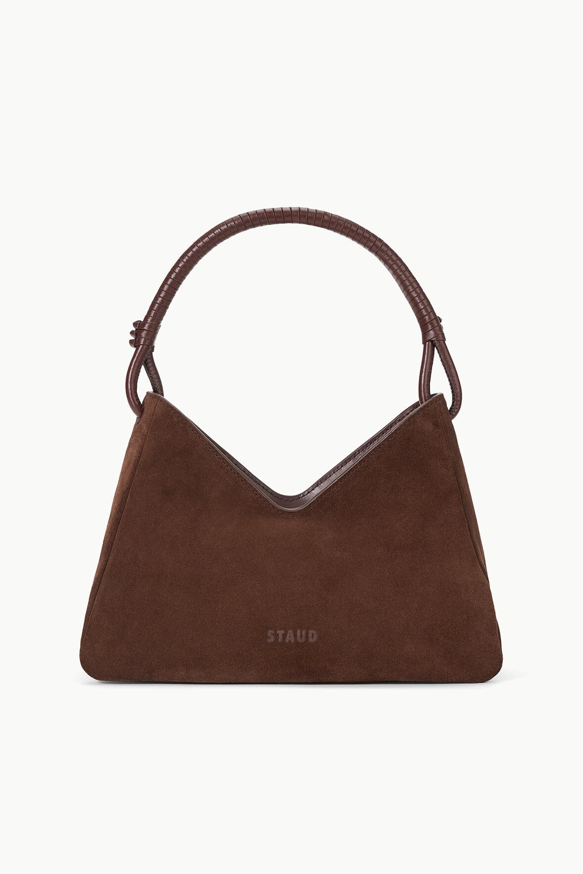 Valerie Shoulder Bag Mahogany | STAUD Sale