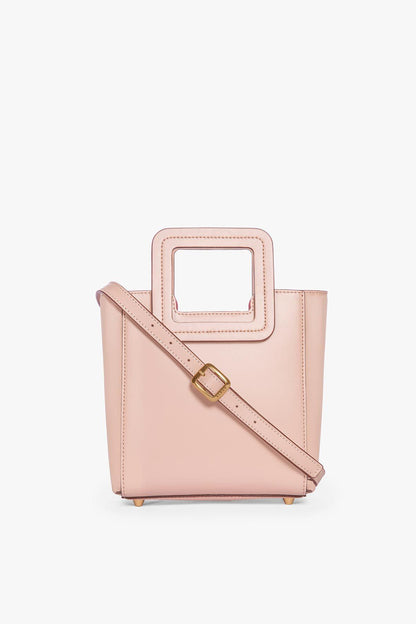 Mini Shirley Leather Bag - Blush | STAUD Featured