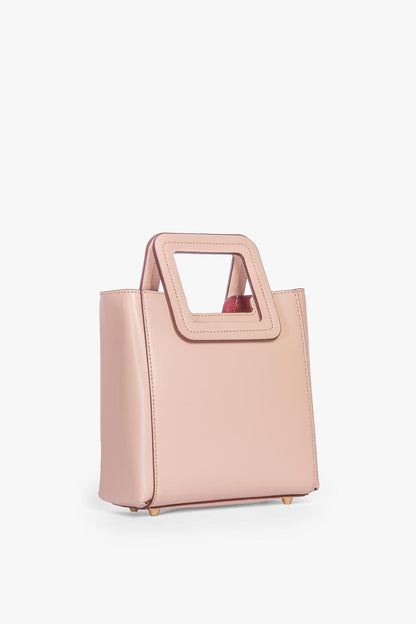 Mini Shirley Leather Bag - Blush | STAUD Featured