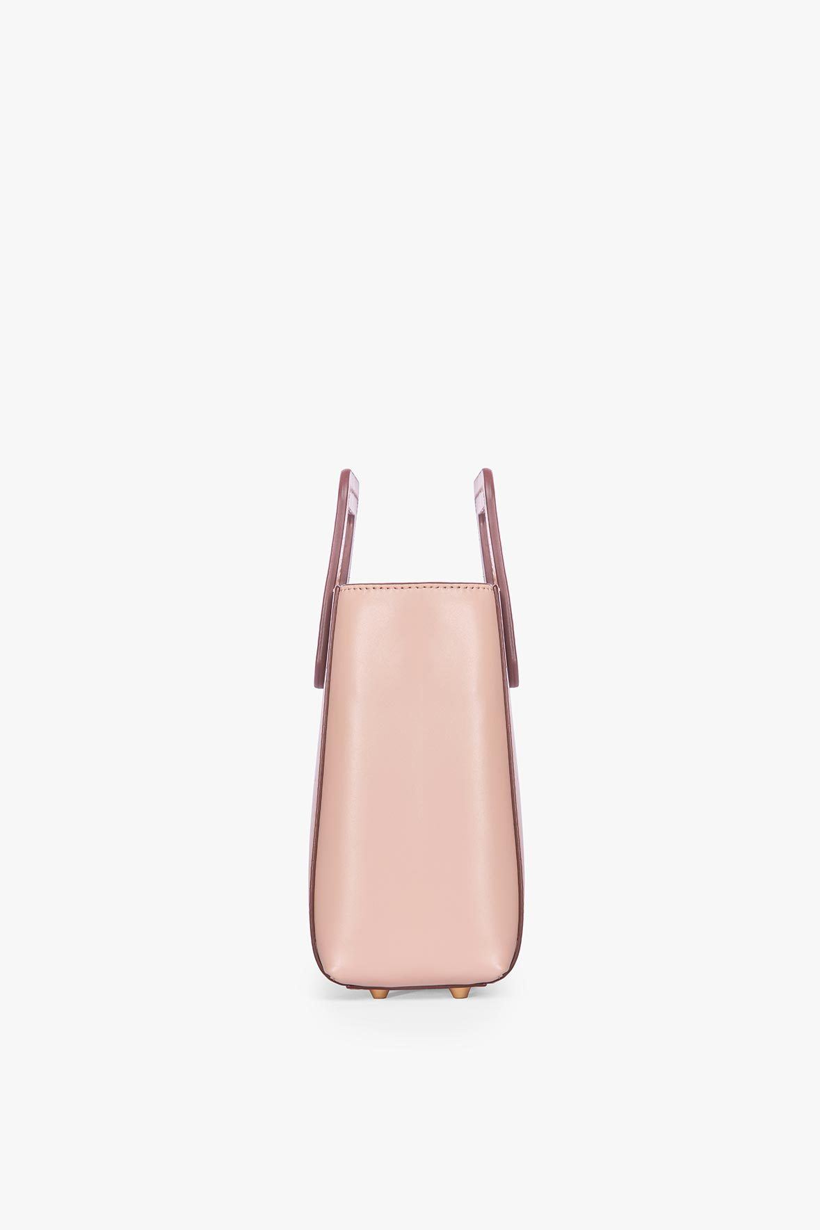 Mini Shirley Leather Bag - Blush | STAUD Featured