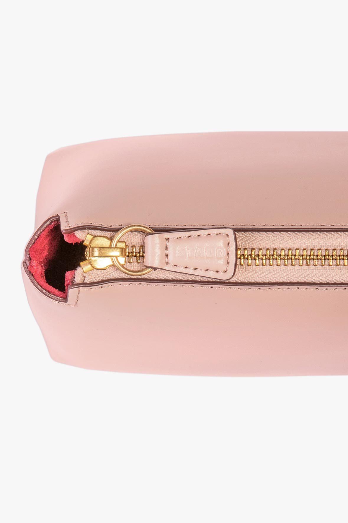 Mini Shirley Leather Bag - Blush | STAUD Featured