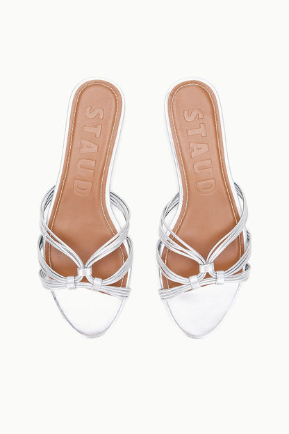 Carrie Sandal Silver | STAUD Popular