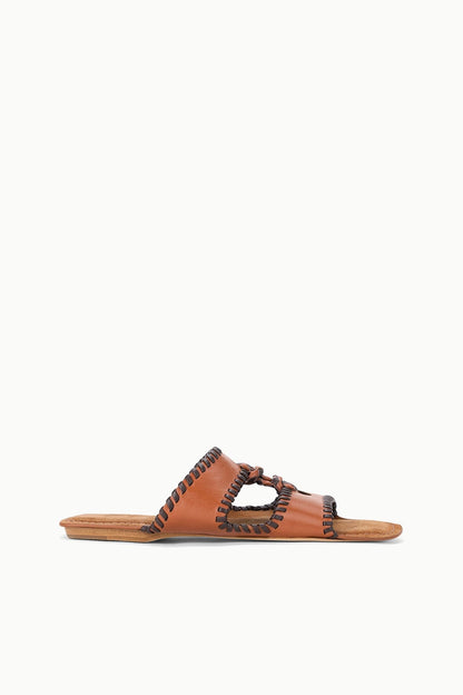 Mara Sandal Tabac | STAUD Exclusive