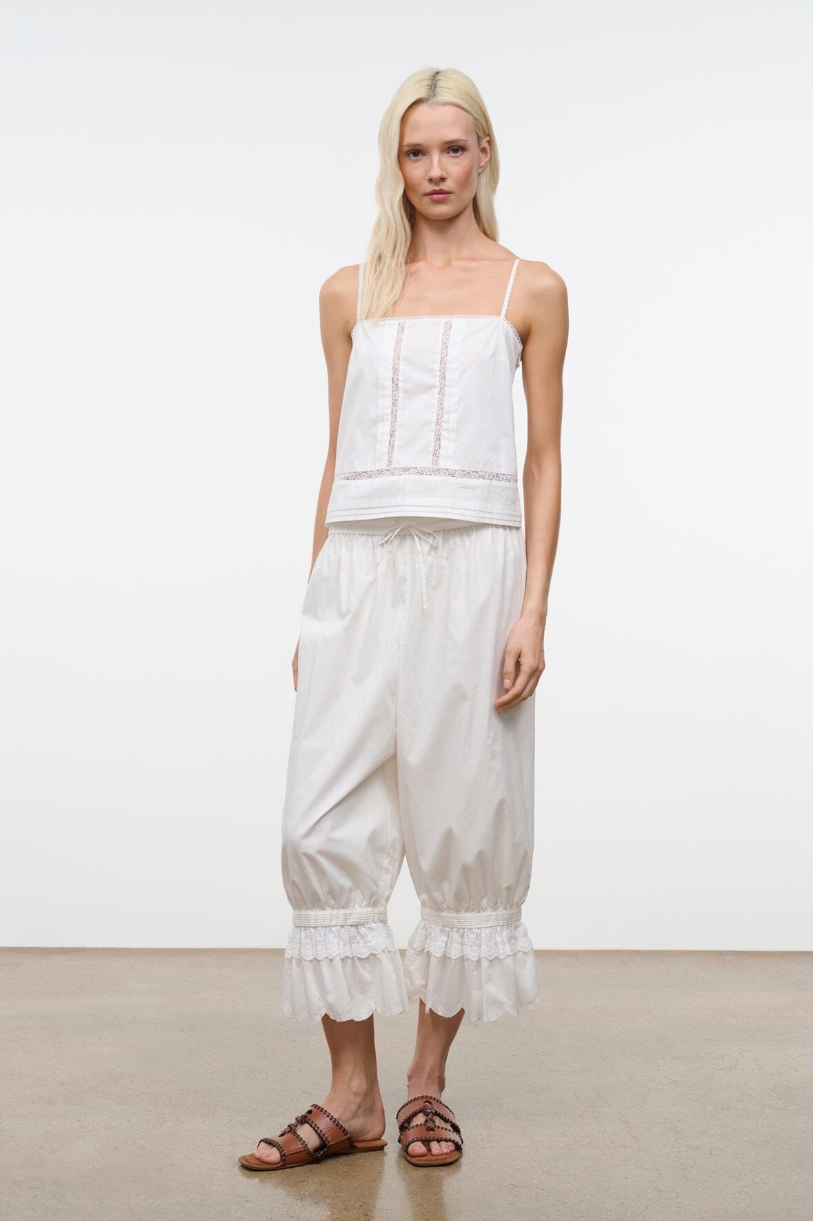 Mara Sandal Tabac | STAUD Exclusive