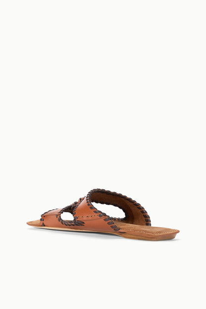 Mara Sandal Tabac | STAUD Exclusive