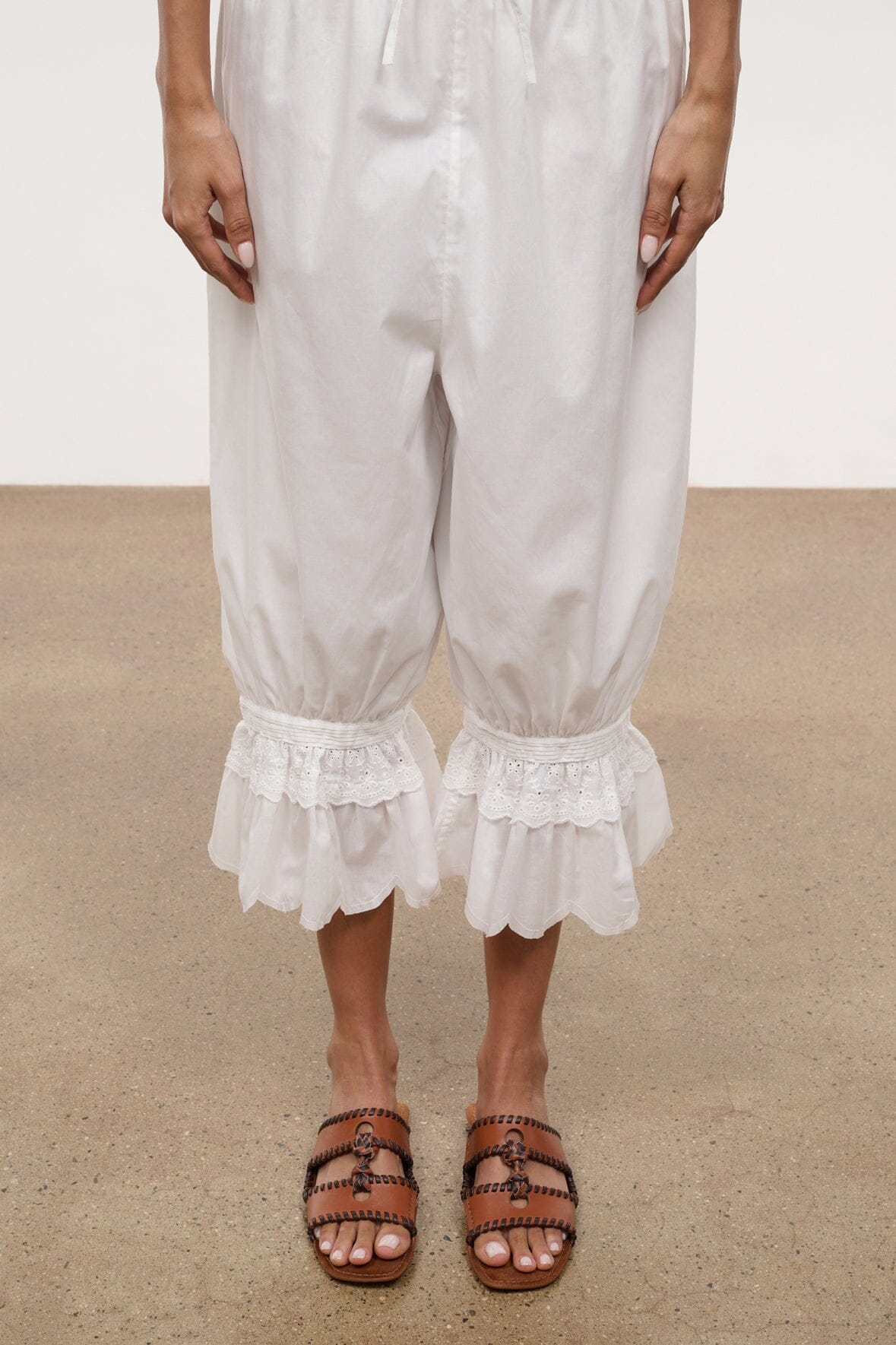 Mara Sandal Tabac | STAUD Exclusive