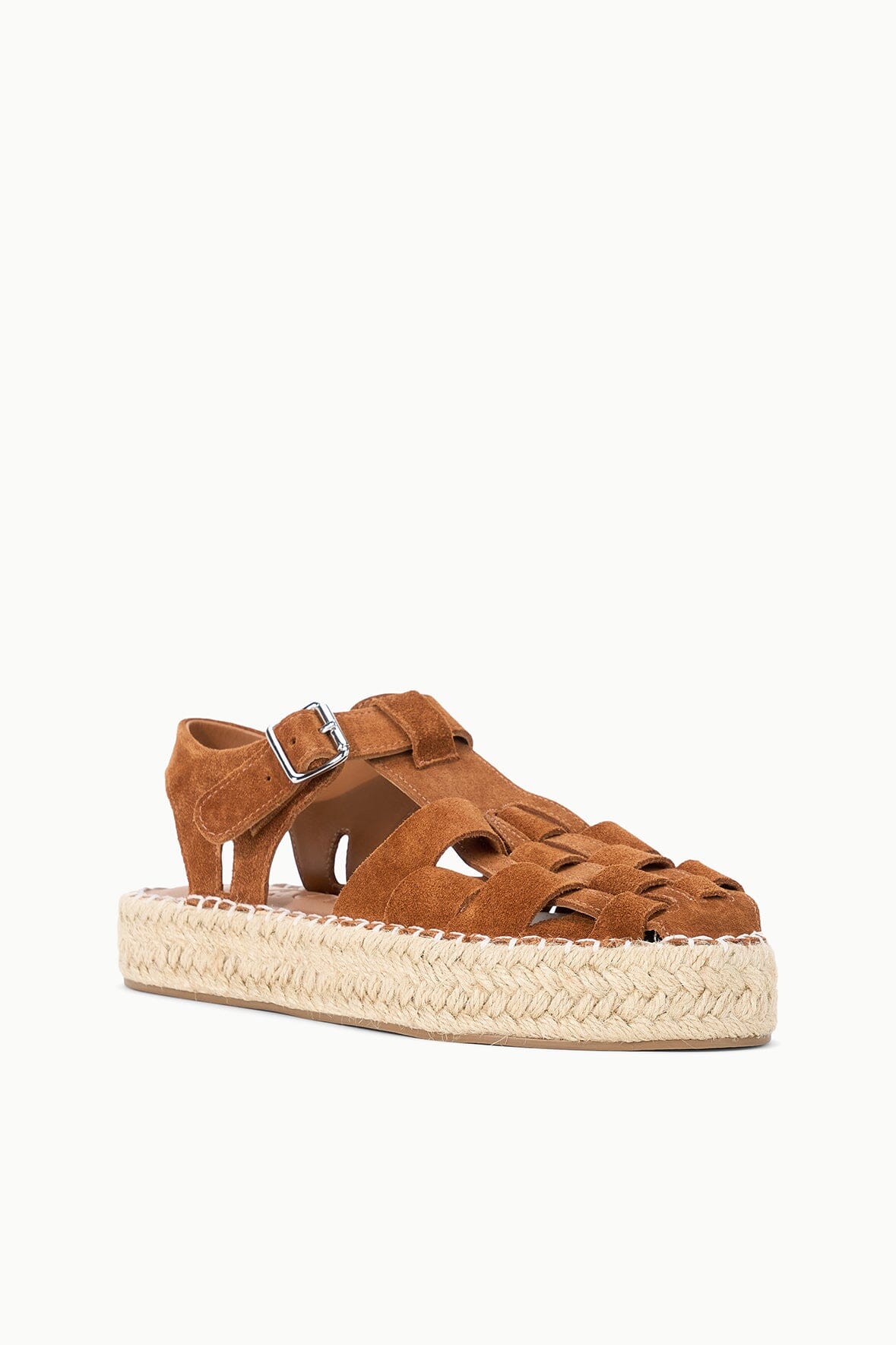 Hemingway Fisherman Sandal Tabac | STAUD Latest