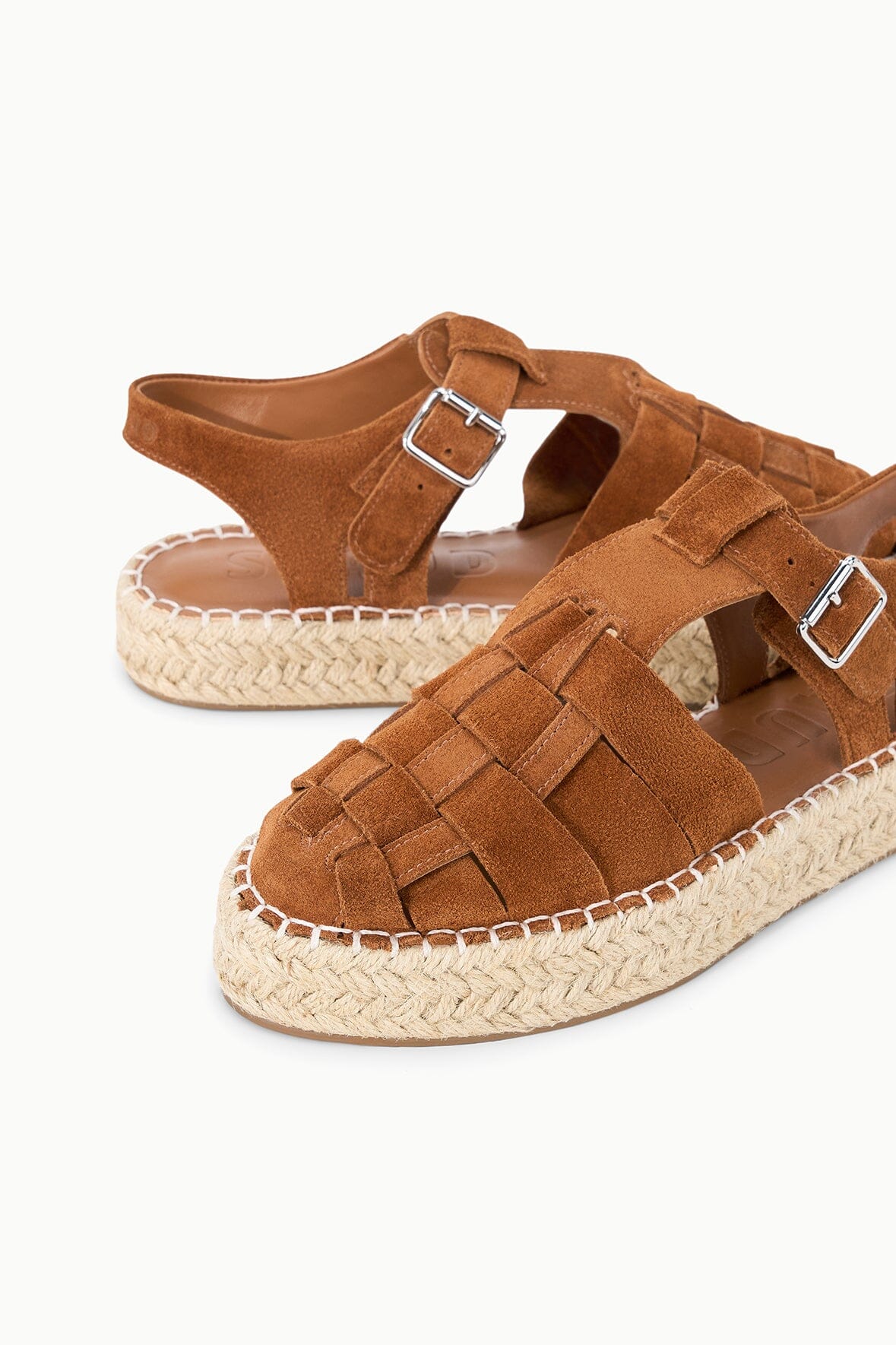 Hemingway Fisherman Sandal Tabac | STAUD Latest