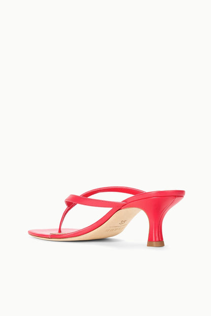 Freja Kitten Heel Red Rose | STAUD Hot Sale