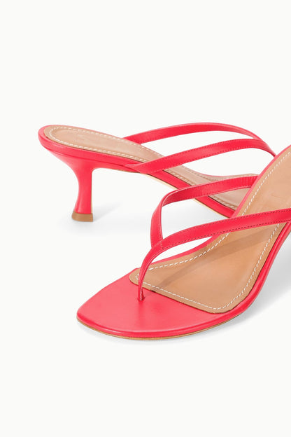 Freja Kitten Heel Red Rose | STAUD Hot Sale