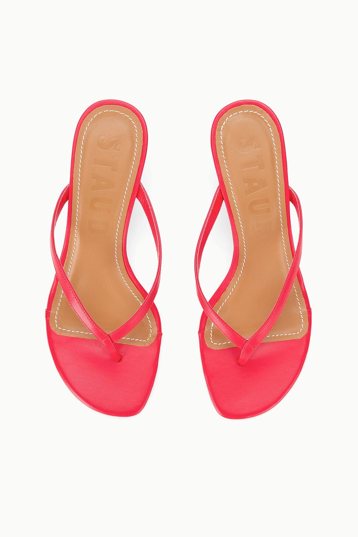 Freja Kitten Heel Red Rose | STAUD Hot Sale