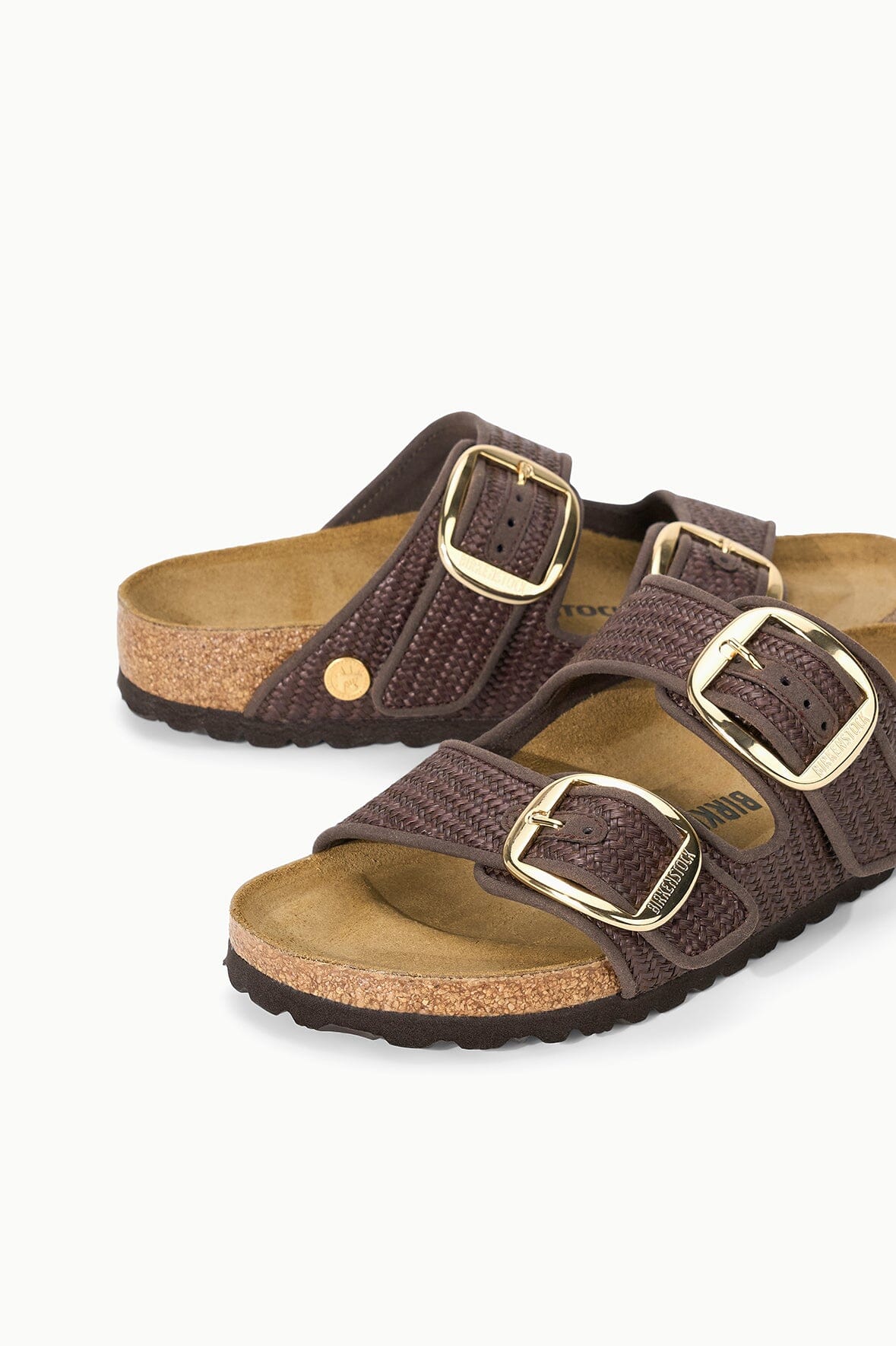 Birkenstock Arizona Big Buckle Raffia Carafe - Staud | STAUD Sale