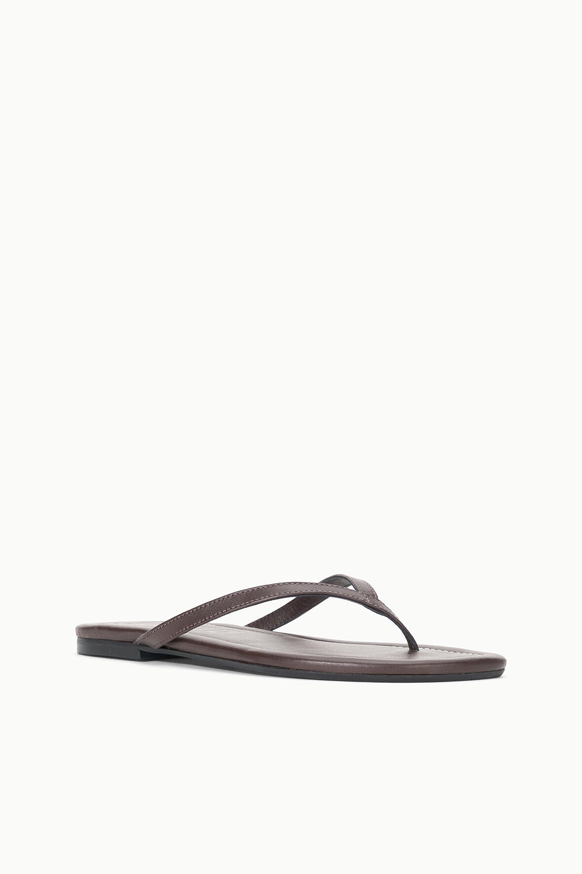 Freja Espresso Brown Nappa Leather Sandal | STAUD Deals