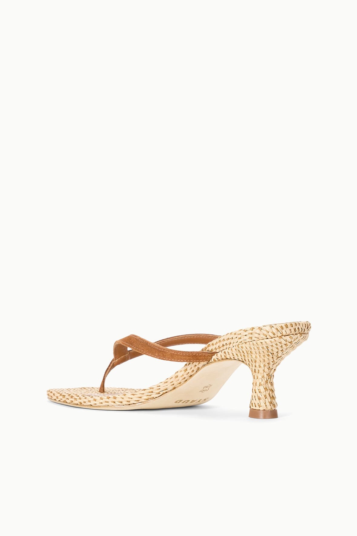 Freja Thong Kitten Heel Tabac Natural | STAUD Everyday