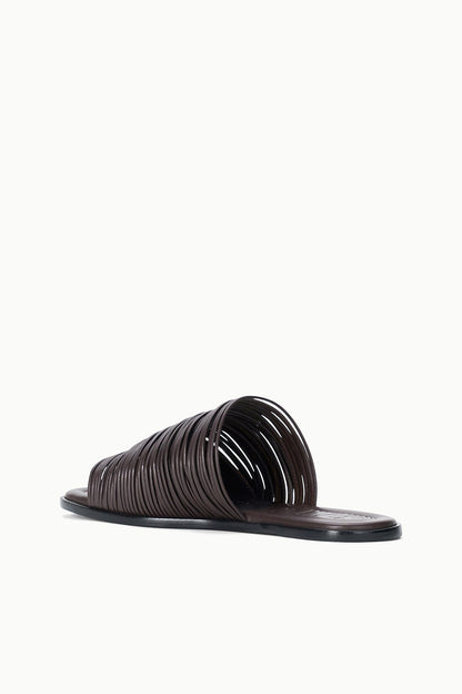 Alessandra Flat Espresso | STAUD Smart Buy