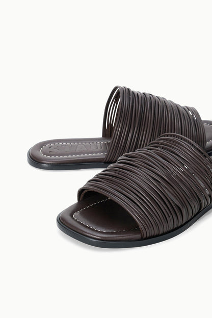 Alessandra Flat Espresso | STAUD Smart Buy