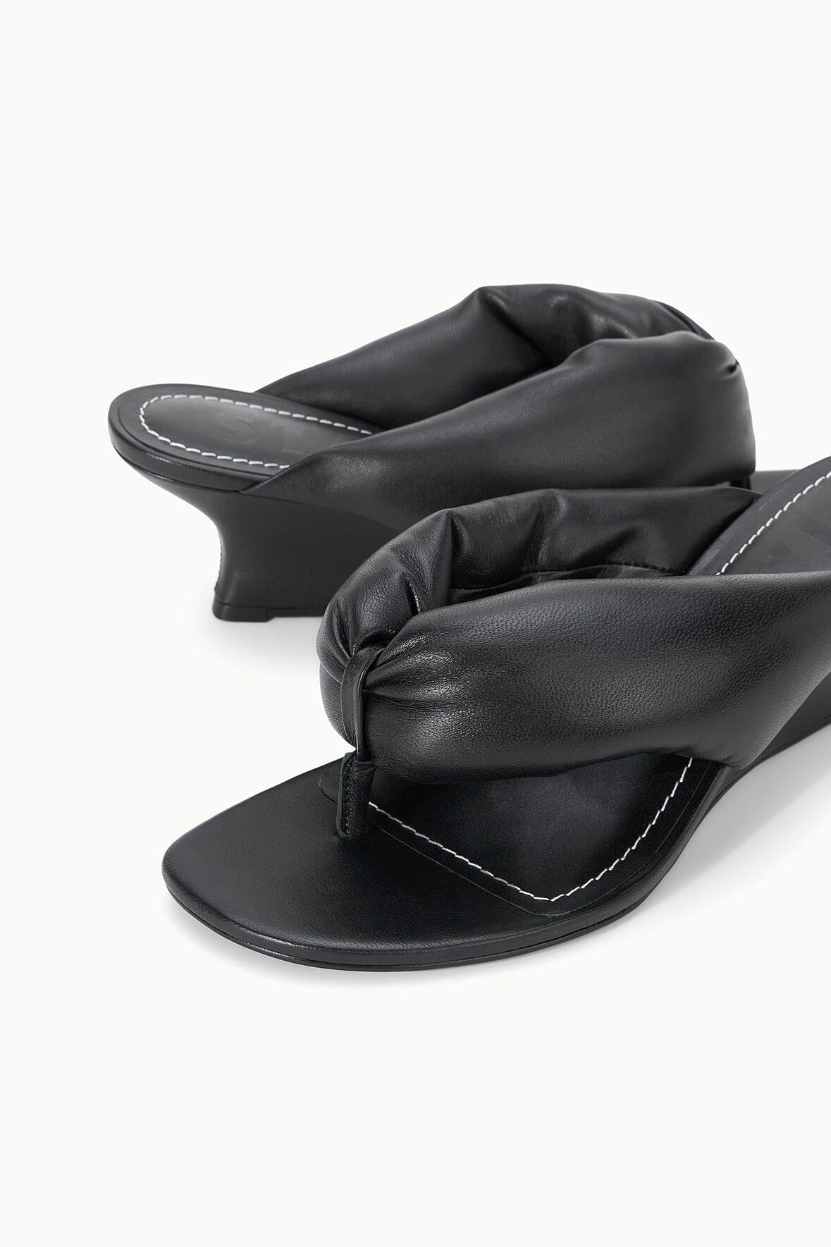 Juno Wedge Black | STAUD Discount