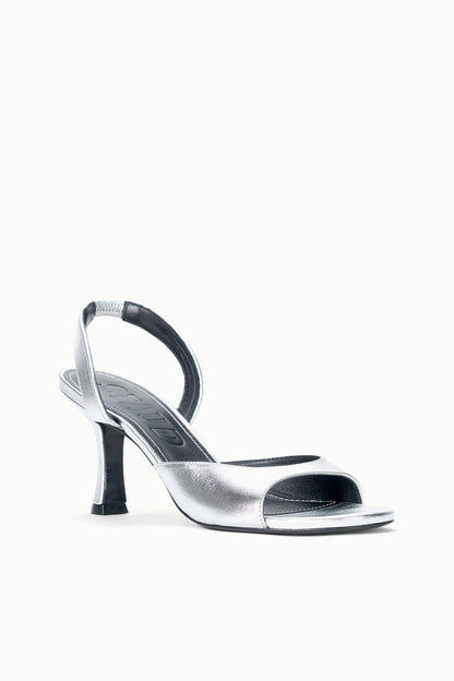 Brigitte Heel Silver | STAUD Customer Favorite