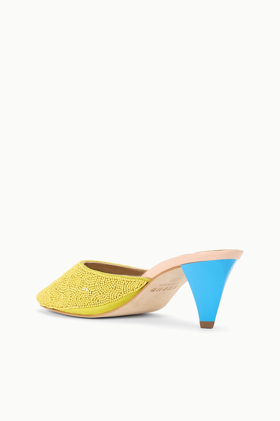 Vela Mule Citron Pool | STAUD Premium