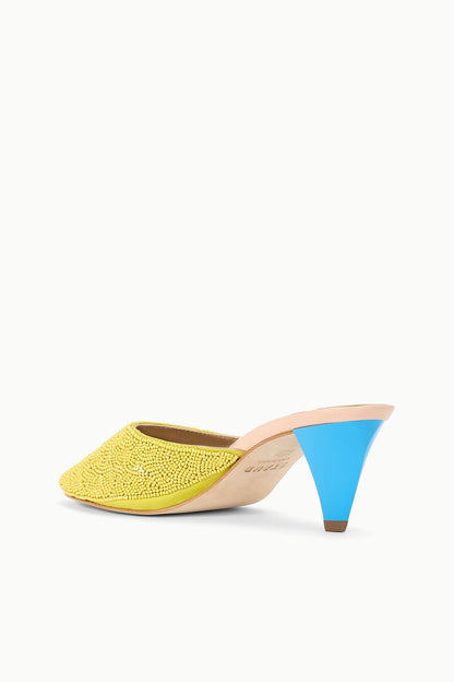 Vela Mule Citron Pool | STAUD Premium
