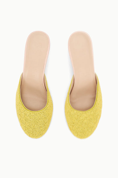 Vela Mule Citron Pool | STAUD Premium