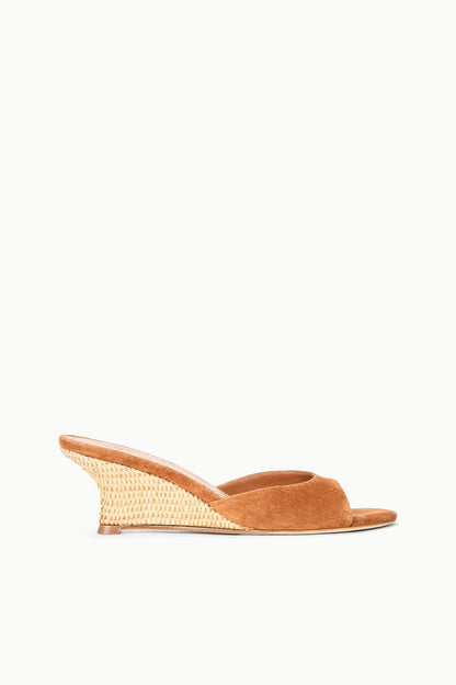 Brigitte Wedge Tabac Natural | STAUD Value