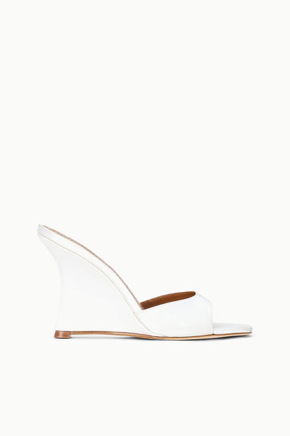 Brigitte High Wedge Ivory | STAUD Premium