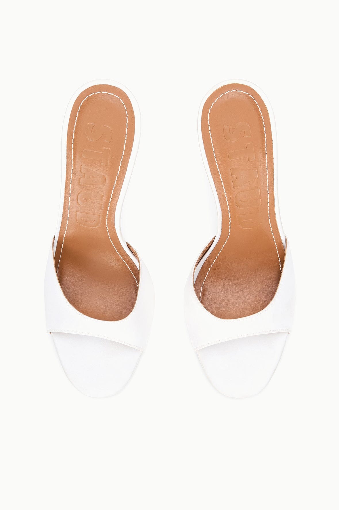 Brigitte High Wedge Ivory | STAUD Premium