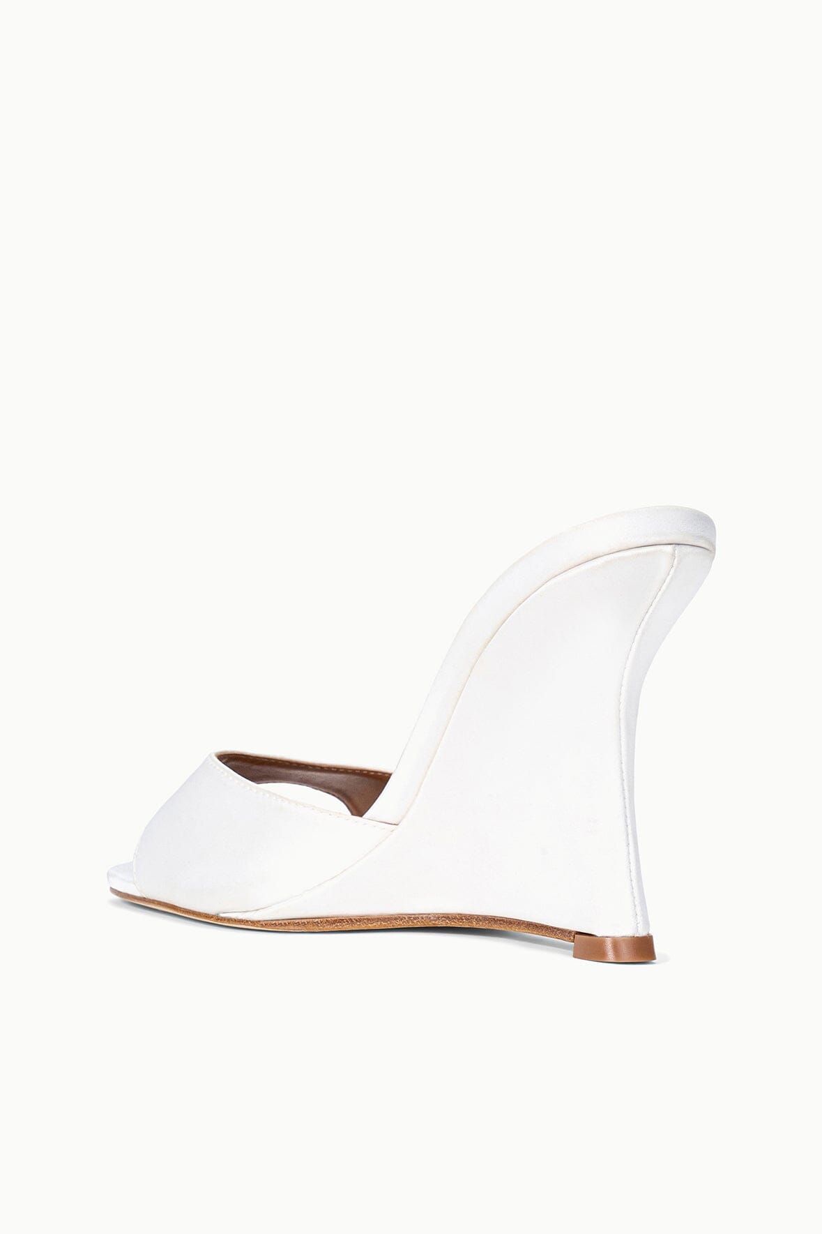 Brigitte High Wedge Ivory | STAUD Premium