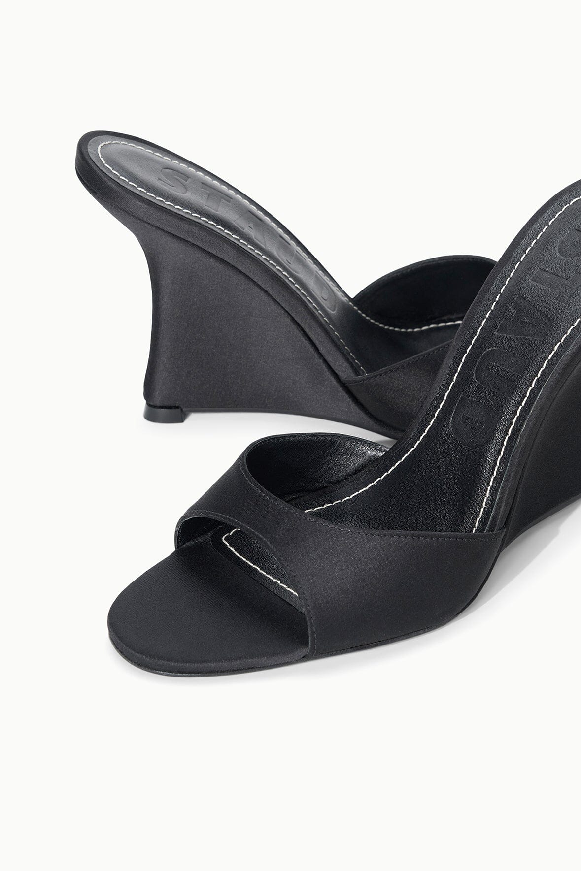 Brigitte High Wedge Black | STAUD Featured