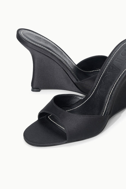 Brigitte High Wedge Black | STAUD Featured