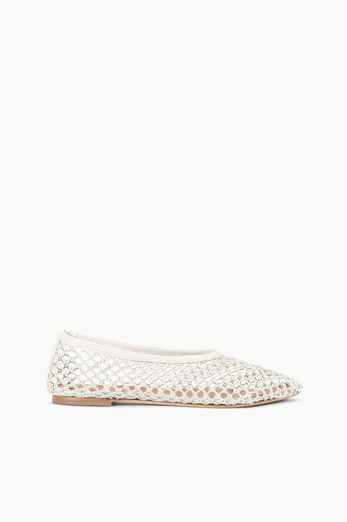 Alba Ballet Flat Paper Netting | STAUD Popular