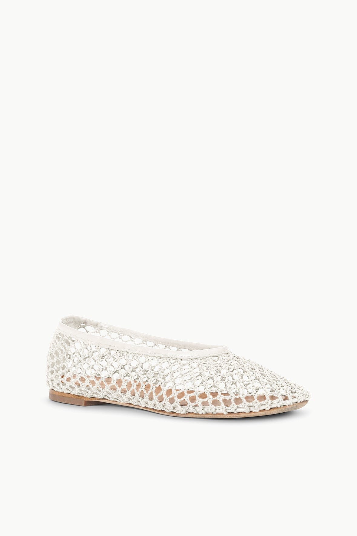 Alba Ballet Flat Paper Netting | STAUD Popular