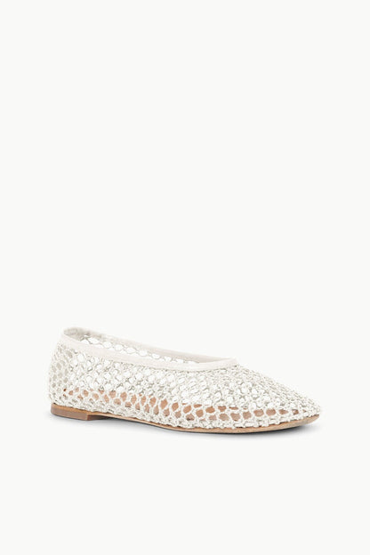Alba Ballet Flat Paper Netting | STAUD Popular