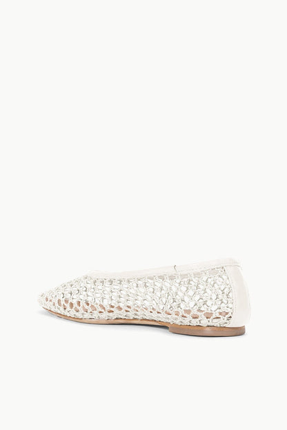Alba Ballet Flat Paper Netting | STAUD Popular