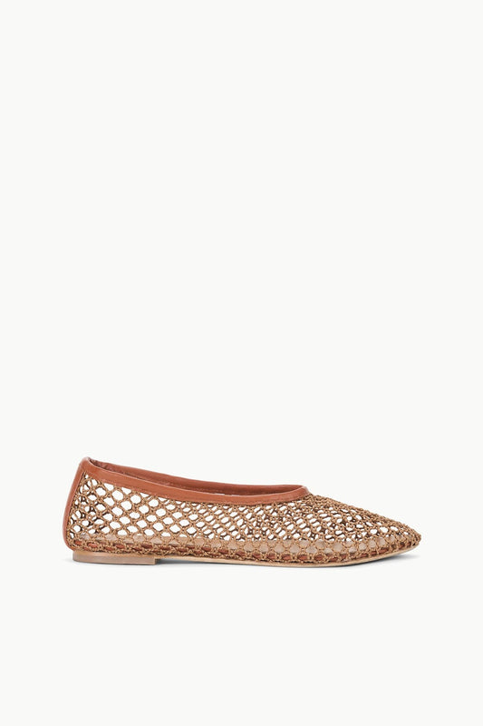 Alba Ballet Tan Netting | STAUD Popular