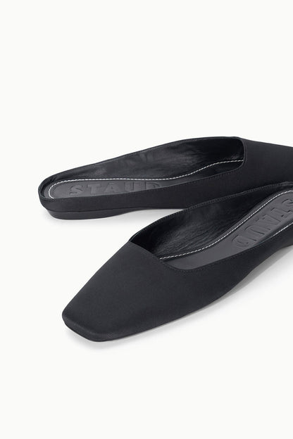 Otto Flat Mule Black | STAUD Special Offer