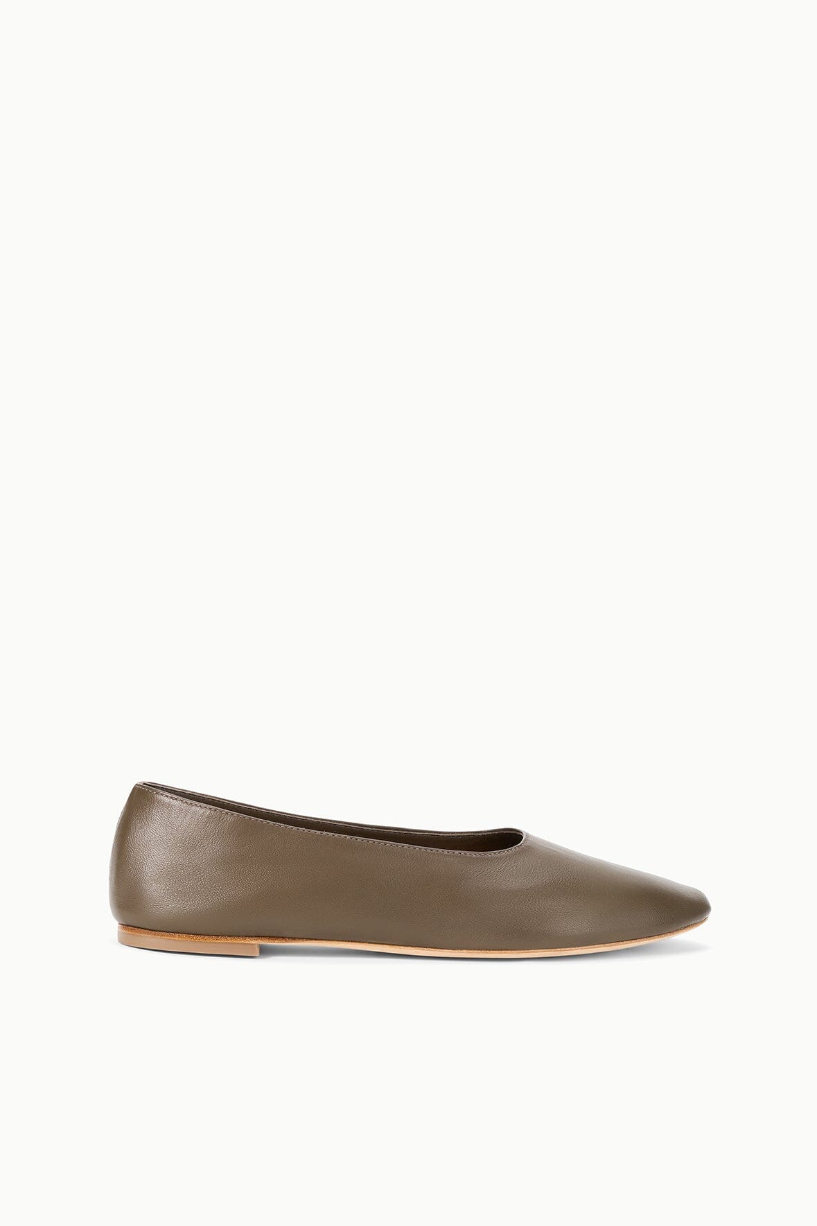 Alba Ballet Flat Truffle | STAUD Discount