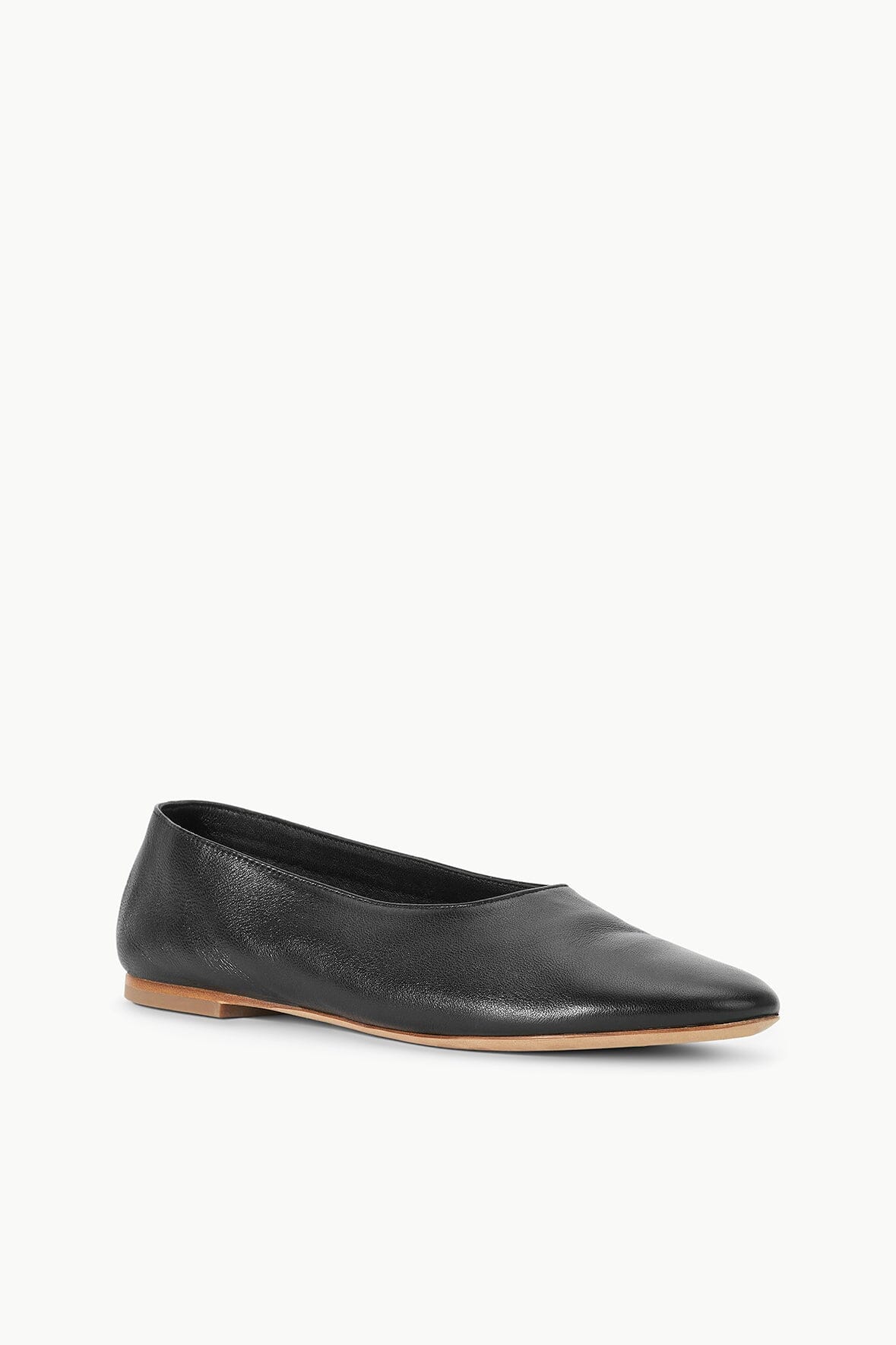 Alba Ballet Flat Black | STAUD Customer Favorite