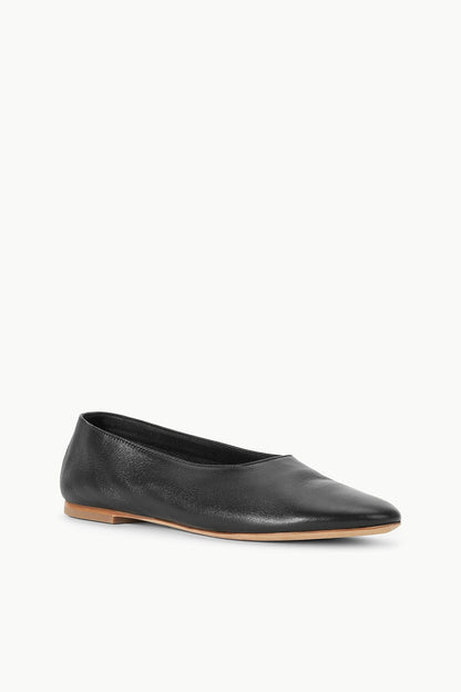 Alba Ballet Flat Black | STAUD Customer Favorite